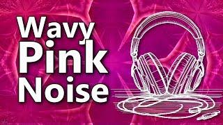 Pink Noise with Wavy Shifting Frequencies