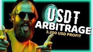 USDT CRYPTO ARBITRAGE Make 20% profit in 10 MIN With Binance and Tether