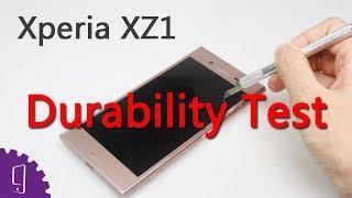 Sony Xperia XZ1 Durability Test  Screen Scratch Test  Camera Lens Scratch