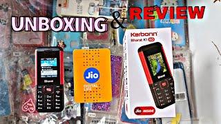 karbonn bharat k1 4G  jio phone unboxing  & review