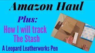 Diamond Painting Amazon Haul - A Leopard Leatherworks Pen How I plan to categorize my stash