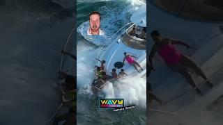 Should this Captain be in jail for this?  Credit @WavyBoats #boat #sailing #boating #ocean