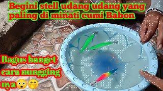 cara stell udang toko yang paling di minati cumi Babon ll squid jig @Bundre Adi profmancing timur