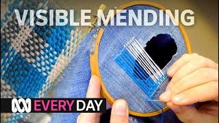 Visible mending brings new life to old damaged clothes ️  Everyday  ABC Australia