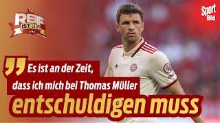 FC Bayern Thomas Müller mit emotionalem Rekord-Einsatz  Reif ist Live