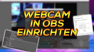 Webcam in OBS hinzufügen 