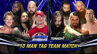 Cena Reigns Jericho Show & Henry Vs Rollins Kane & Wyatt Family - Smackdown 05092014 Español