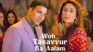 Woh Tassavur Ka Aalam - Aitraaz  Kareena Akshay Kumar  Udit Narayan Alka Yagnik  20s Love Song