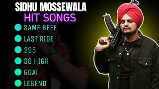 Sidhu Moosewala Top 10 Hit Songs All Time Non Stop  Sidhumoosewala New Song 2024  Same Beef  295