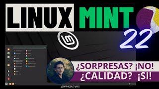 #linuxmint 22  Wilma  La misma calidad de Siempre