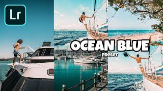 OCEAN BLUE Presets - Lightroom Mobile Presets DNG  OCEAN BLUE Tone Preset