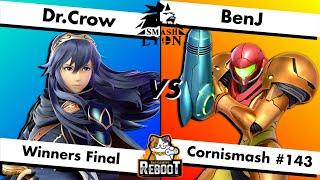 Cornismash #143  Dr.Crow Lucina vs BenJ Samus