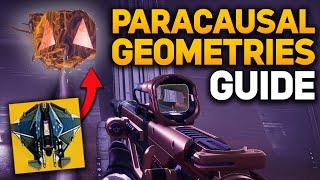 Destiny 2 All Paracausal Geometries Guide - How to Get the First Knife Exotic Ship