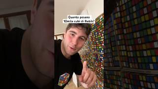 Quanto pesano 10mila cubi di Rubik? #hyde10mila