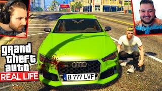 RAFAEL CUMPARA un AUDI RS7 de la MAFIA din FIVEM pe GTA REAL LIFE