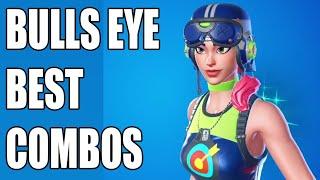 BEST COMBOS for BULLSEYE Skin  New Tech Edit Style  Fortnite