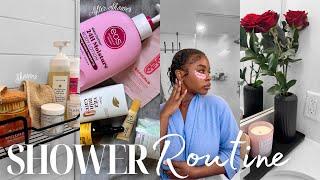 EVERYTHING SHOWER ROUTINE  Skincare + Bodycare + Hygiene + Self care