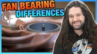 Fan Bearing Differences Fluid Dynamic Ball Hydro Dynamic & Sleeve Explained ft. Noctua