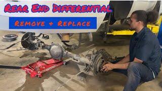 How To Replace a Rear End Differential Chevy Suburban #differential #rearend #chevy #GM