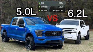 IS THE 6.2 ACTUALLY FASTER THAN THE 5.0?