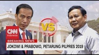 Jokowi & Prabowo Petarung Pilpres 2019 Maruf Amin & Sandi Berebut Wapres