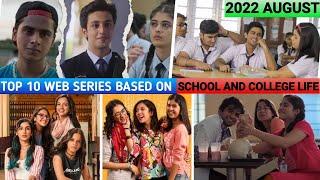 Top 10 Best School & College Life Web Series on YouTube MX Player Netflix & Amazon Prime  B.A.N.