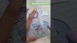 PAPER DIY  BlindBag #diy #papercraft #asmr #squishy