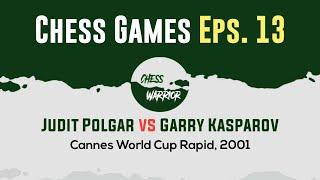 Judit Polgar vs Garry Kasparov  Cannes World Cup Rapid 2001