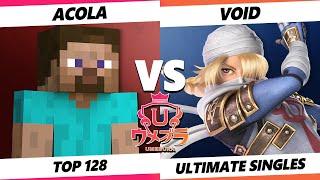 Umebura 10 - Acola Steve Vs. VoiD Sheik Smash Ultimate - SSBU