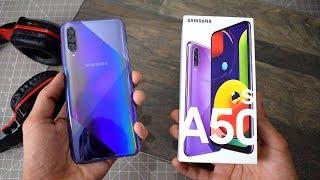 Samsung Galaxy A50s Prism Crush Violet - UNBOXING & FIRST LOOK