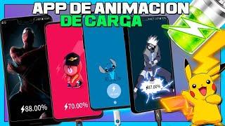 CARGA TU MÓVIL CON ESTILO - Como Poner o Cambiar ANIMACIONES DE CARGA USB DE BATERÍA en ANDROID