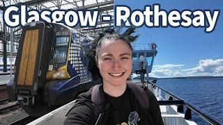 Trip to Rothesay with Scotrail & CalMac ferries