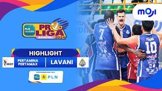 Pertamina Pertamax VS Lavani 0-3  Highlight PLN Mobile Proliga 2024