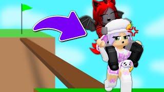 HOP ON 2 Player Obby With Moody Roblox