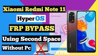 Redmi Note 11 Frp Bypass MIUI 13  Redmi Note 11 MIUI 14 2024  Redmi Note 11 Google Account