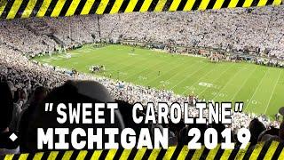 Sweet Caroline Penn State VS Michigan 2019 - The Whiteout Crowd sings the Happy Valley Favorite