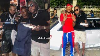 VYBZ KARTEL LINK UP WITH TOMMY LEE SPARTA & KENEIL MERITAL IN MOBAY