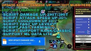 UPDATE SCRIPT DAMAGE UP SUPER HIT ALL HERO 100WORKING MOBILE LEGENDS TERBARU2024