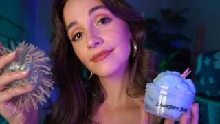 ASMR  Relaxing & Tingly Sticky Sounds  slimes tacky tapping gripping