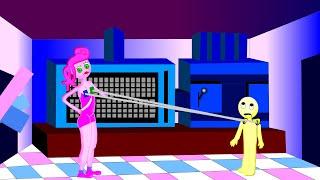 The player touches Mommy long legs boobs  Poppy playtime chapter 2 animation