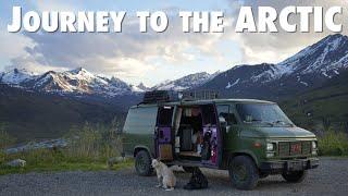 Driving 887km of GRAVEL ROAD to the Arctic Ocean on Canadas Dempster Highway