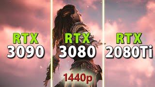 RTX 3090 vs RTX 3080 vs RTX 2080 Ti  1440p