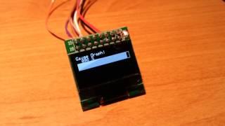 Raspberry Pi + SSD1306 128x64 0.96 OLED display