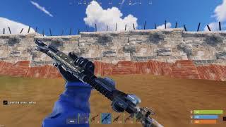 Rust private no recoil MacroScript Demonstration AK-47 LR-300 M249 etc