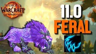 FERAL DRUID - The War Within Guide Talents Rotations & More