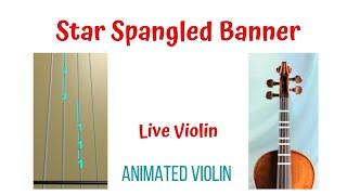 THE STAR SPANGLED BANNER SO HELPFUL Tutorial. 𝐔𝐩𝐛𝐞𝐚𝐭ANIM. Live Violin.𝐌𝐞𝐦𝐨𝐫𝐢𝐳𝐞* Melody #hum