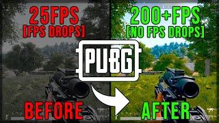 *INSANE* PUBG INCREASE FPS and OPTIMIZATION  GRAPHICS SETTINGS IN PUBG 2022