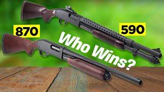 Mossberg 590 vs Remington 870 - NOT EVEN FAIR.