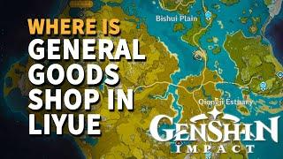 General Goods Shop in Liyue Genshin Impact
