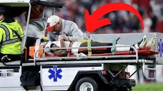 In the Buccaneers vs Cowboys Wild Card game Russell Gage collapsed with a scared injury